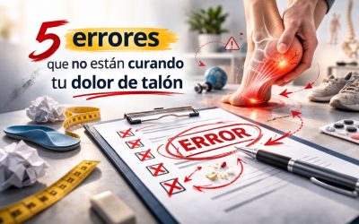 5 errores que no están curando tu dolor de talón.